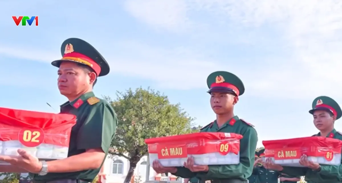 C&agrave; Mau đưa gần 1.800 mẫu sinh phẩm h&agrave;i cốt liệt sĩ đi gi&aacute;m định ADN  - Ảnh 1.