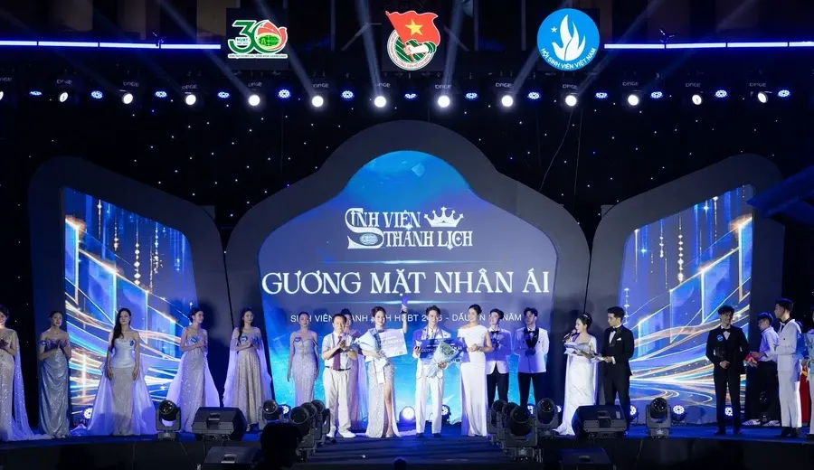 HUBT rộn ràng đêm hội sinh viên thanh lịch - Ảnh 6.