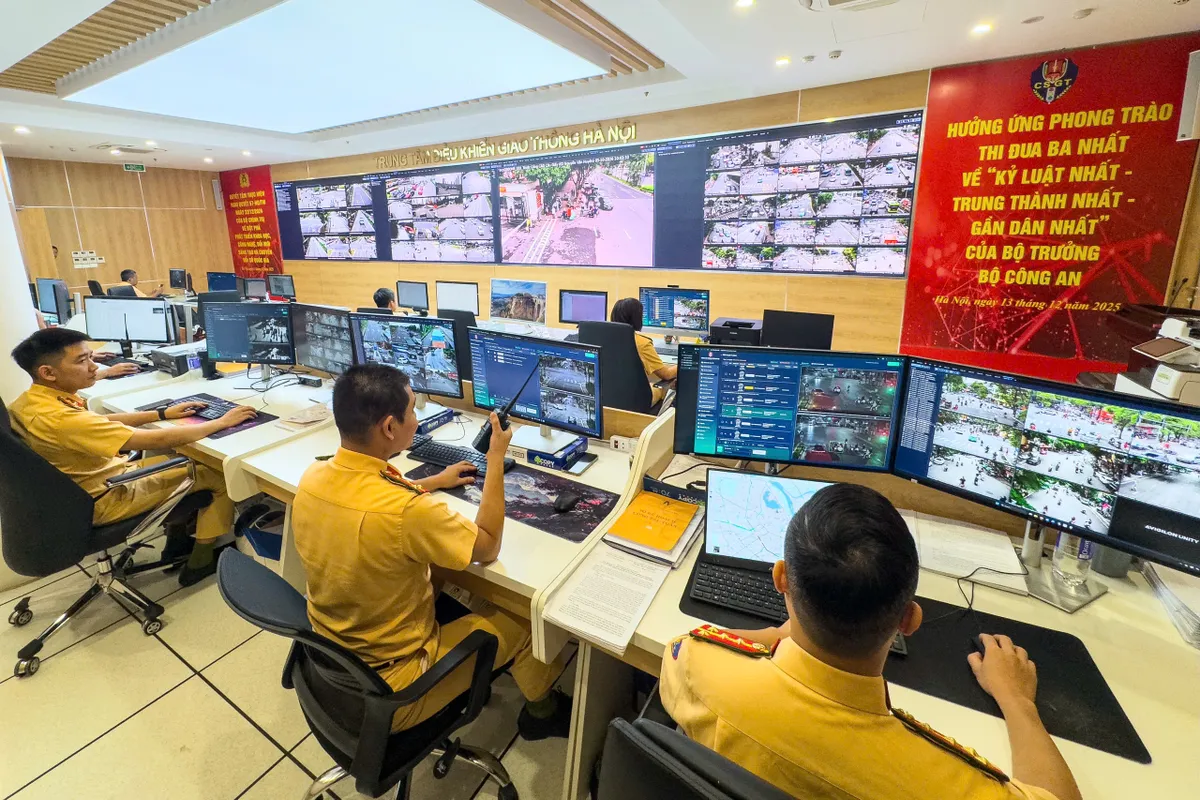 Phòng CSGT ứng dụng công nghệ, dữ liệu số, từng bước hiện thực hóa Nghị quyết 57 - Ảnh 1.