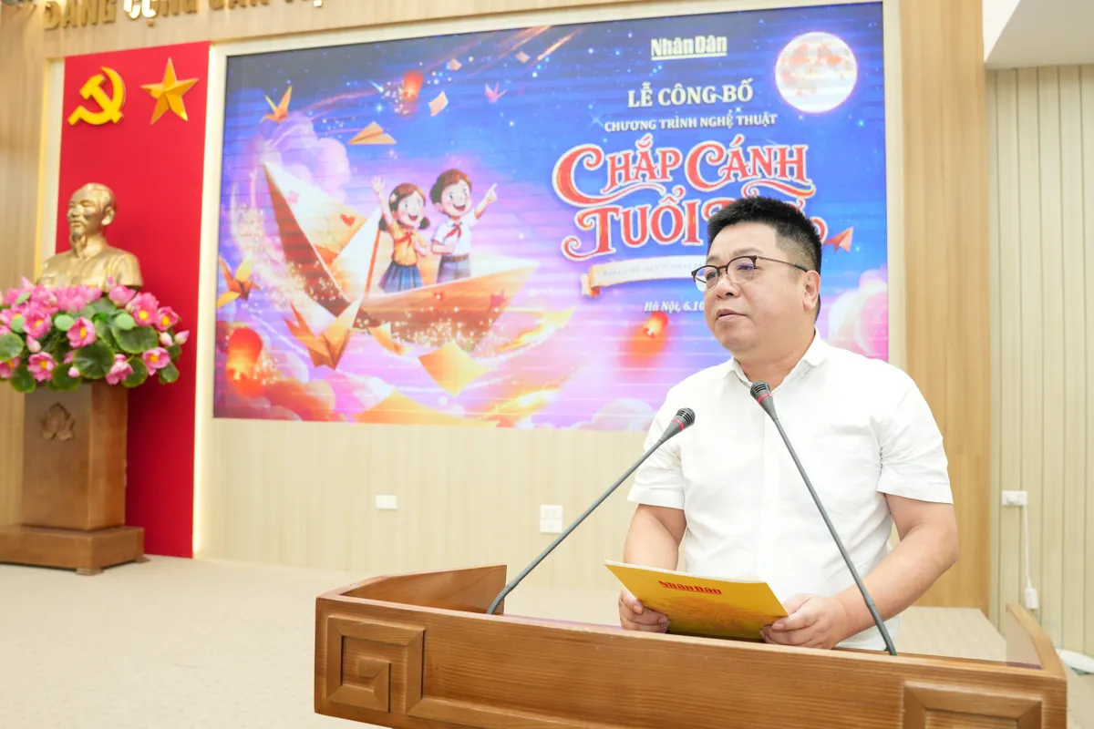 “Chắp cánh tuổi thơ” mở ra hành trình nghệ thuật đầy màu sắc cho thiếu nhi - Ảnh 1.