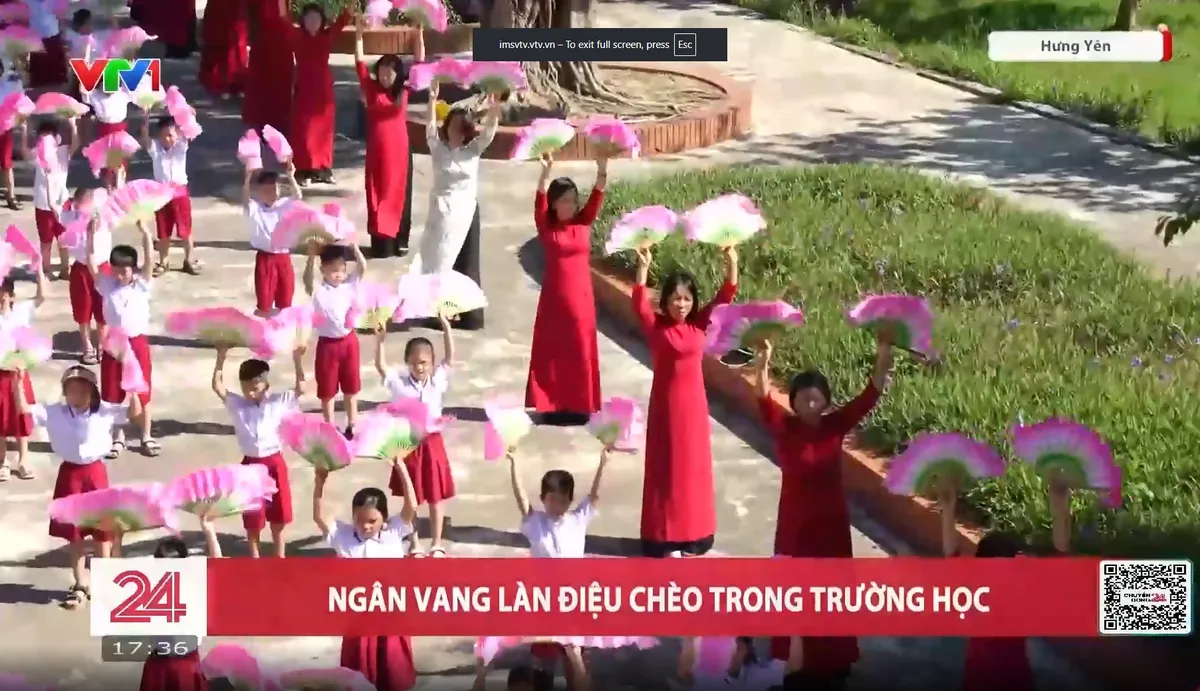 Đưa nghệ thuật truyền thống đến gần hơn với học sinh - Ảnh 3.
