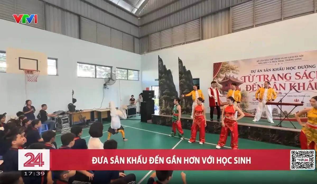 Đưa nghệ thuật truyền thống đến gần hơn với học sinh - Ảnh 2.