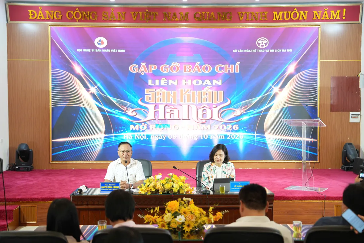 Liên hoan Sân khấu Hà Nội mở rộng năm 2026: Lan tỏa sức sáng tạo nghệ thuật của Thủ đô - Ảnh 2.
