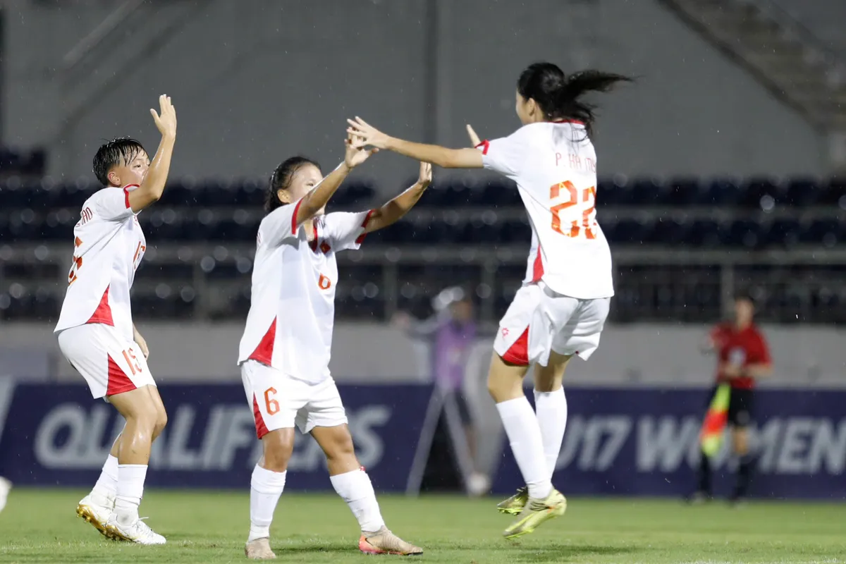 Thắng Bắc Mariana, U17 nữ Việt Nam tạo nên trận thắng đậm nhất lịch sử bóng đá nữ- Ảnh 8.