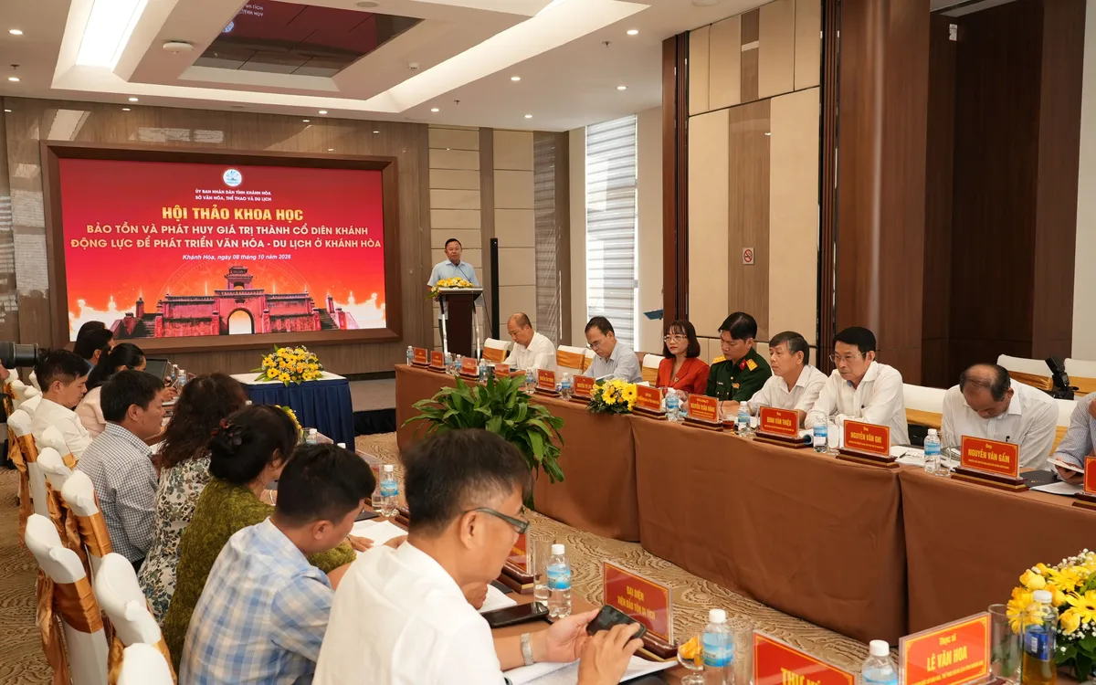 Quang cảnh tại hội thảo.  Ảnh: Chu Quang Minh