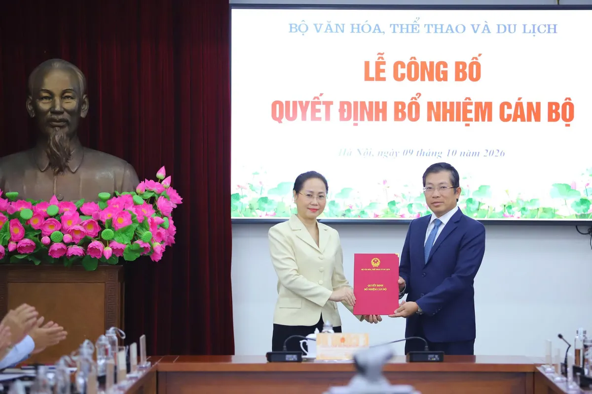 Bộ VHTTDL công bố và trao các quyết định bổ nhiệm cán bộ - Ảnh 3.