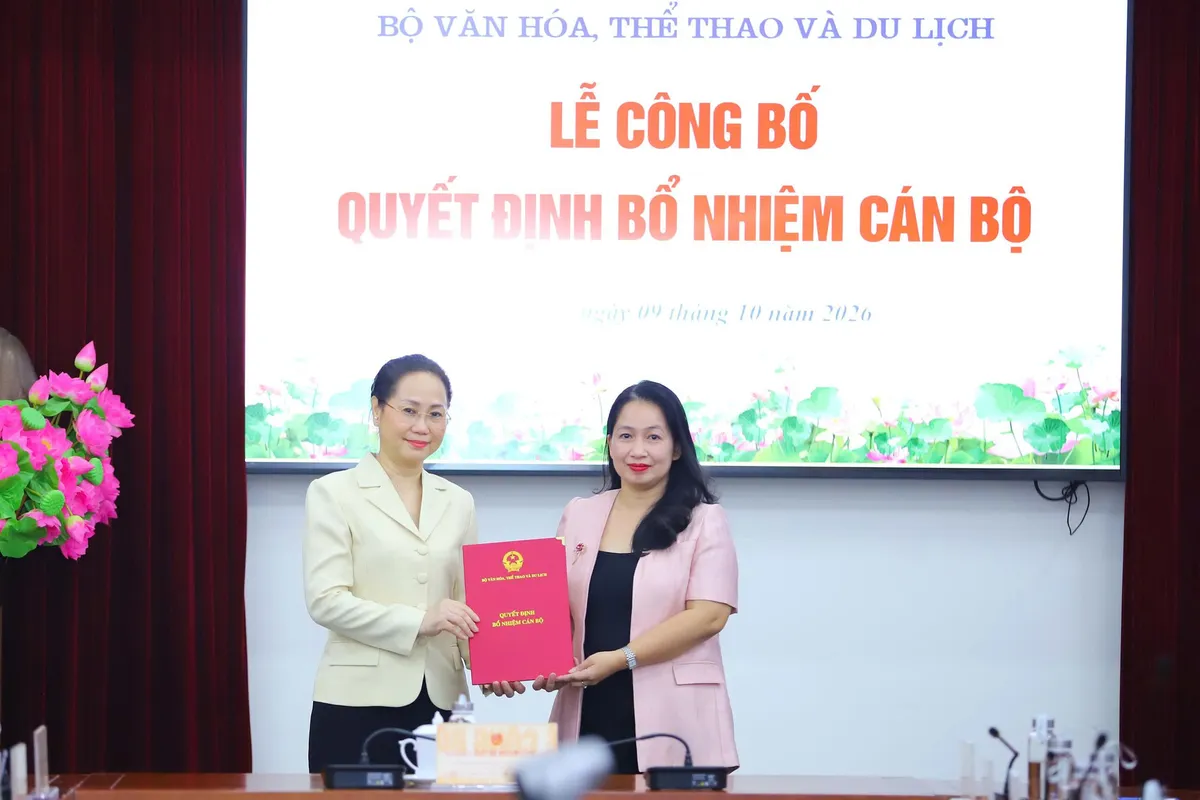 Bộ VHTTDL công bố và trao các quyết định bổ nhiệm cán bộ - Ảnh 5.