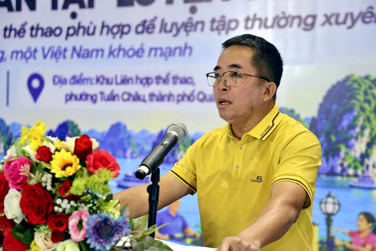 Quảng Ninh phát động Phong trào mỗi người dân tập luyện một môn thể thao để rèn luyện sức khỏe- Ảnh 7.