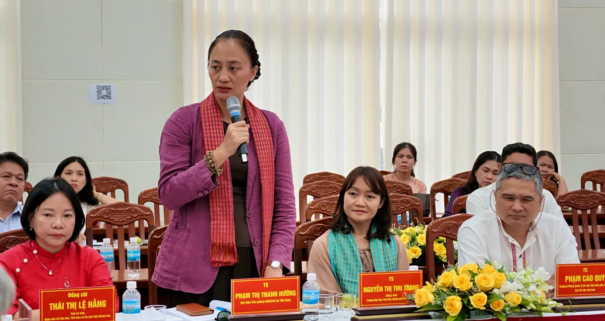 Hội thảo bảo vệ gốm Chăm Bàu Trúc: Không để di sản "đóng băng" trên bục vinh danh - Ảnh 10.