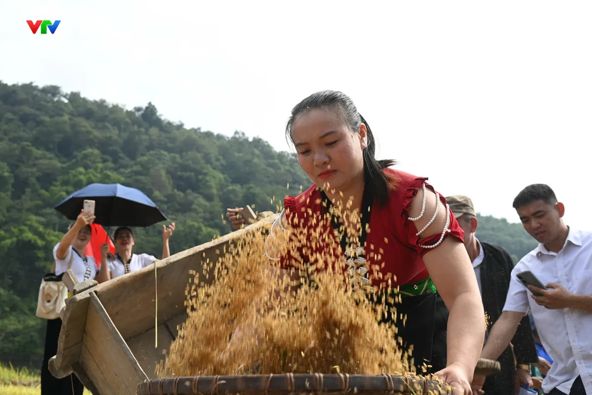 Lai Châu: Rộn ràng Lễ hội Kin Lẩu Khẩu Mẩu trên cánh đồng Huổi Én - Ảnh 10.