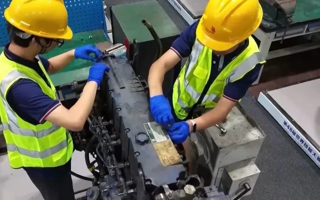 Cuộc thi tại Thượng Hải, Trung Quốc năm nay có 64 nghề. Ảnh: VTV