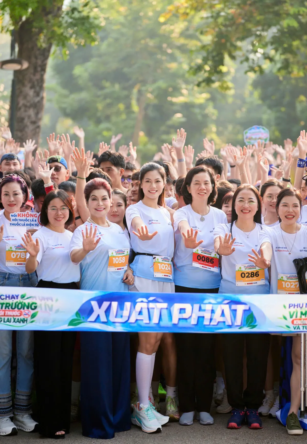Giải chạy "Phụ nữ chạy vì môi trường không khói thuốc và Tương lai xanh" lan tỏa lối sống tích cực- Ảnh 1.