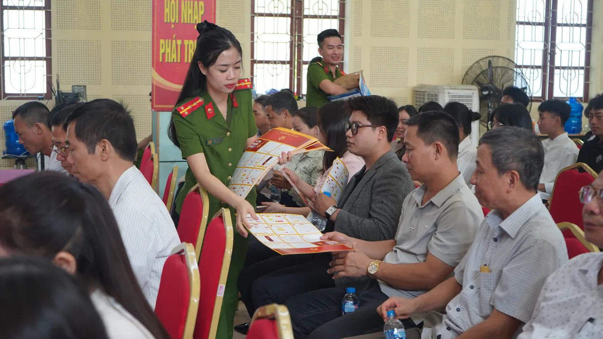 Bộ Công an phối hợp với Công an Thái Nguyên đẩy mạnh tuyên truyền phòng, chống ma túy - Ảnh 2.