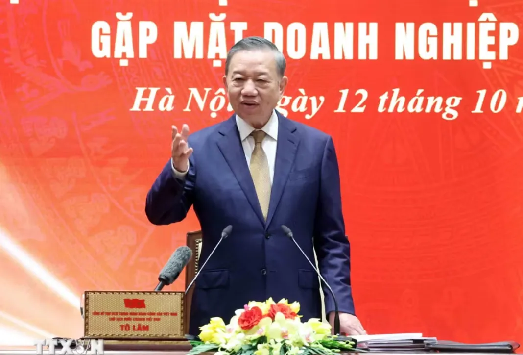 Tổng Bí thư, Chủ tịch nước Tô Lâm: Đất nước hùng cường là điểm tựa để doanh nghiệp vươn xa - Ảnh 2.