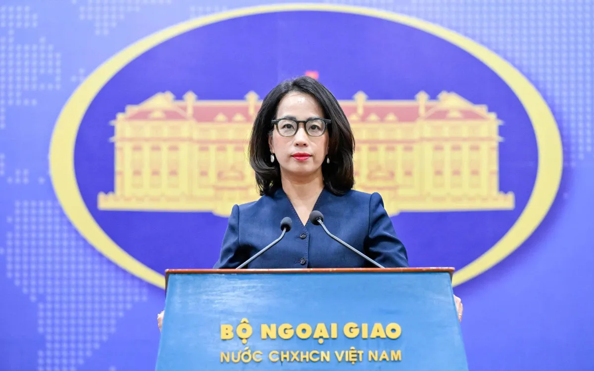 Người Phát ngôn Bộ Ngoại giao Việt Nam Phạm Thu Hằng. Ảnh: BNG