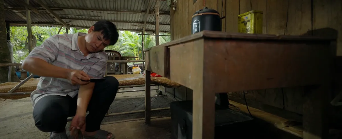 Phù sa - Tập 35: Tám máy mất tích, Phù Sa phát hiện một con người khác của Nghiệm- Ảnh 3.