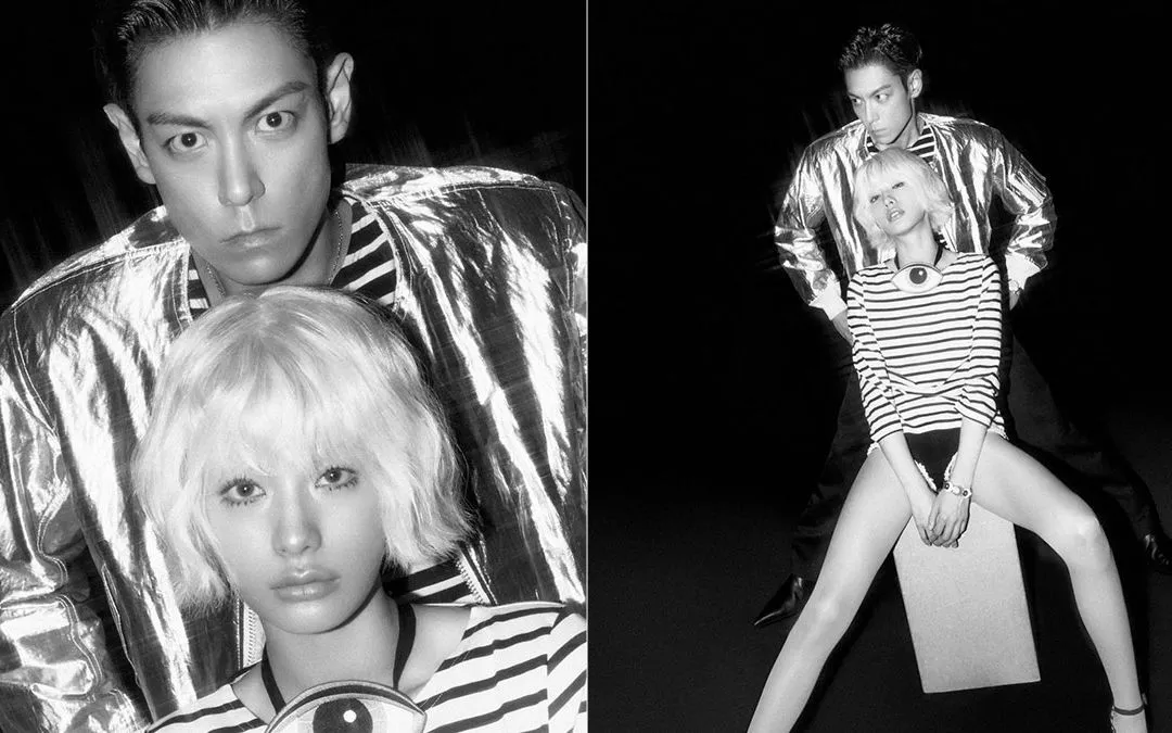 T.O.P và Nana trong một sản phẩm hợp tác. (Ảnh: T.O.P)