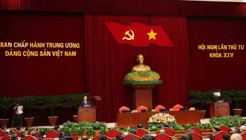 Bộ Ch&iacute;nh trị, Ban B&iacute; thư tổ chức Hội nghị qu&aacute;n triệt v&agrave; triển khai thực hiện Nghị quyết Trung ương 4 kh&oacute;a XIV - Ảnh 1.