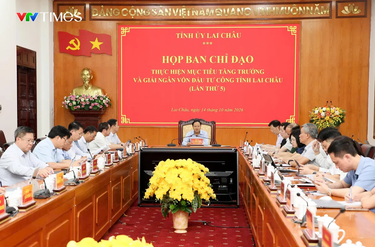 Lai Châu quyết tâm tăng trưởng 10%, tăng tốc giải ngân vốn đầu tư công - Ảnh 1.