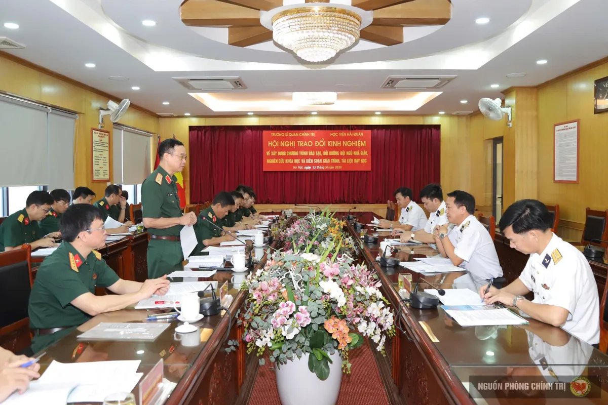 Học viện Hải quân đẩy mạnh hợp tác giáo dục, đào tạo và nghiên cứu khoa học trong tình hình mới - Ảnh 3.
