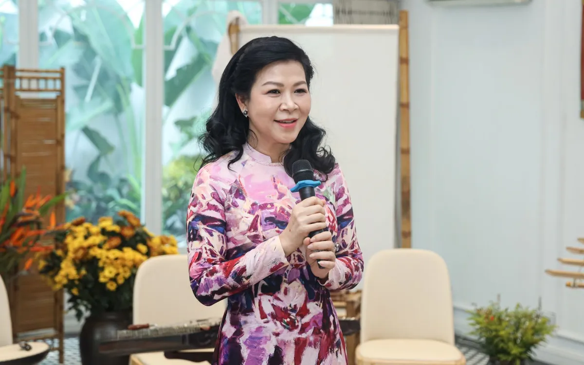 Bà Ngô Phương Ly, Phu nhân Tổng Bí thư, Chủ tịch nước. Ảnh: VPCTN