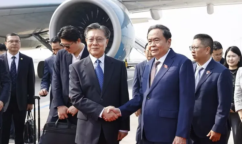 Chủ tịch Quốc hội Trần Thanh Mẫn kết thúc tốt đẹp chuyến thăm chính thức Trung Quốc - Ảnh 1.
