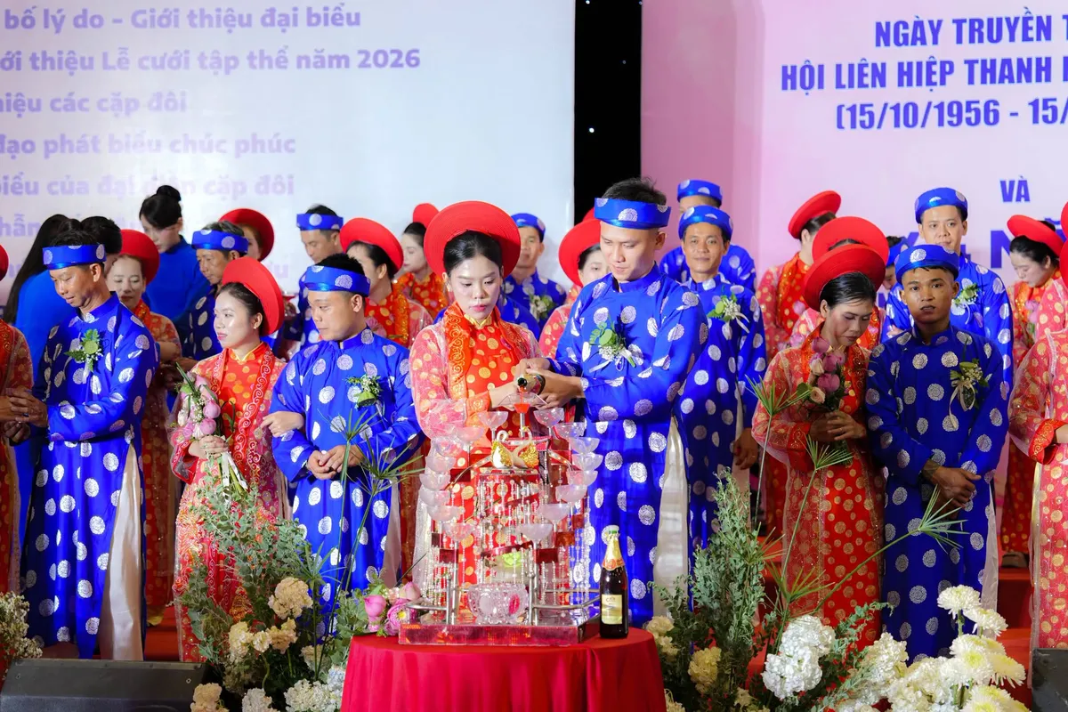 TP Hồ Chí Minh tổ chức lễ cưới tập thể cho 52 cặp đôi - Ảnh 9.