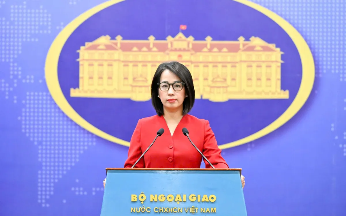 Người Phát ngôn Bộ Ngoại giao Việt Nam Phạm Thu Hằng. Ảnh: BNG