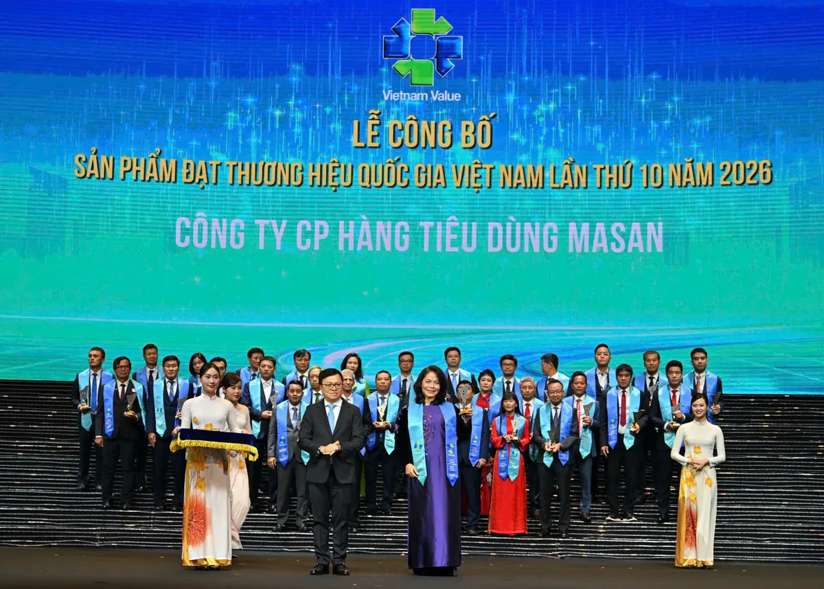 499 sản phẩm của 277 doanh nghiệp đạt Thương hiệu quốc gia năm 2026- Ảnh 2.