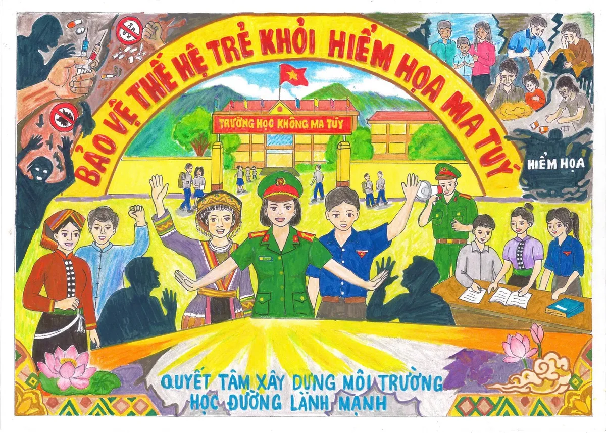 Điện Biên tăng “lá chắn” phòng, chống ma túy học đường - Ảnh 8.