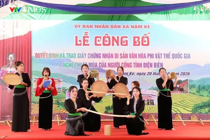 Múa dân tộc Cống – nhịp điệu di sản giữa đại ngàn Điện Biên - Ảnh 6.