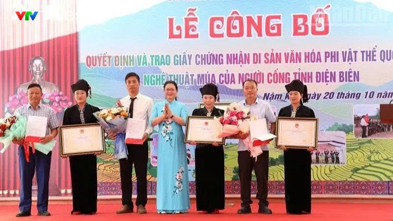 Múa dân tộc Cống – nhịp điệu di sản giữa đại ngàn Điện Biên - Ảnh 5.