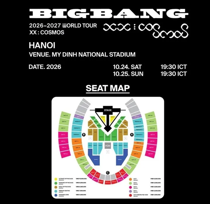 Đi xem concert BIGBANG tại sân Mỹ Đình cần lưu ý những gì? - Ảnh 5.