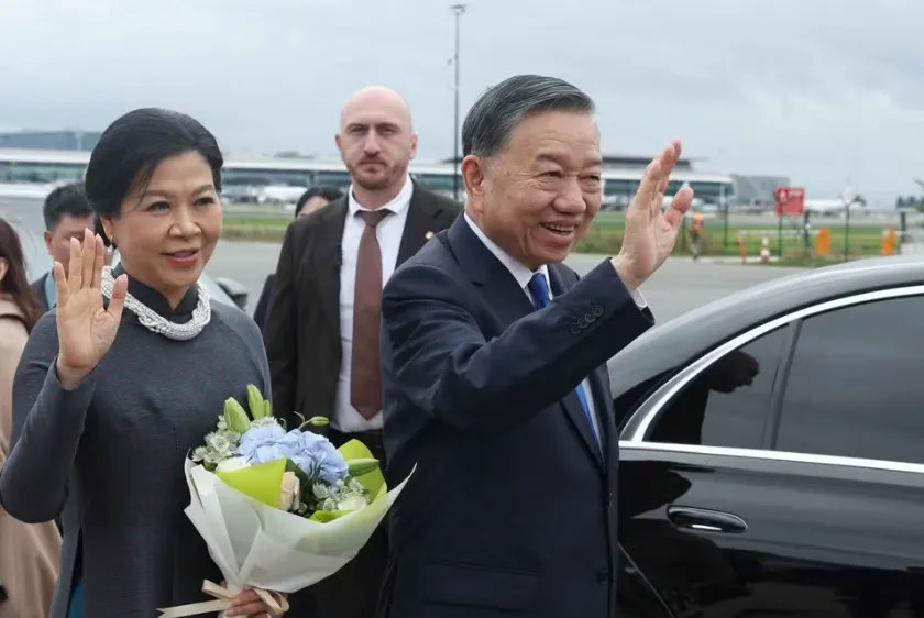 Tổng Bí thư, Chủ tịch nước Tô Lâm bắt đầu thăm chính thức EU và Vương quốc Bỉ - Ảnh 4.