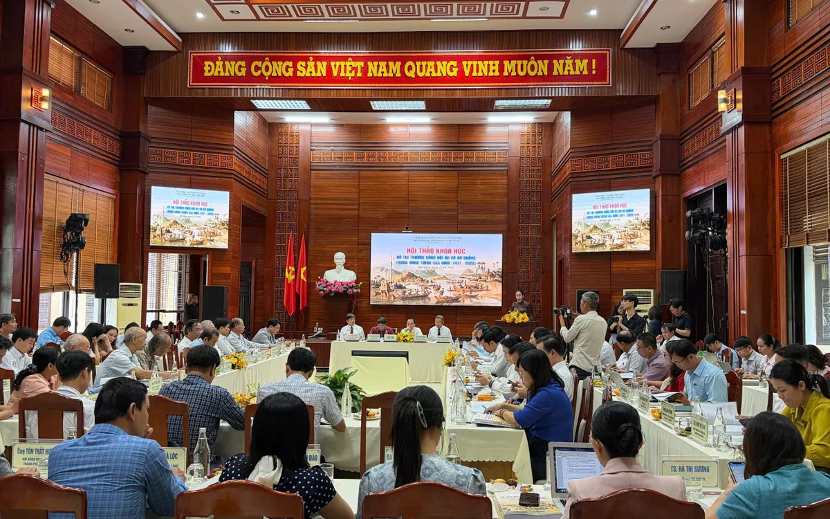 Quang cảnh của sự kiện. Ảnh: Minh Hải