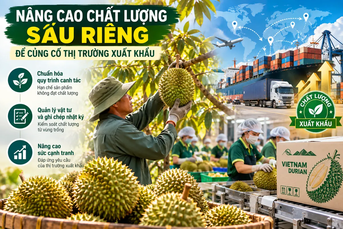 Đắk Lắk: Tổng lực hướng dẫn canh tác sầu riêng đạt chuẩn VietGAP- Ảnh 7. Đắk Lắk: Tổng lực hướng dẫn canh tác sầu riêng đạt chuẩn VietGAP- Ảnh 7.