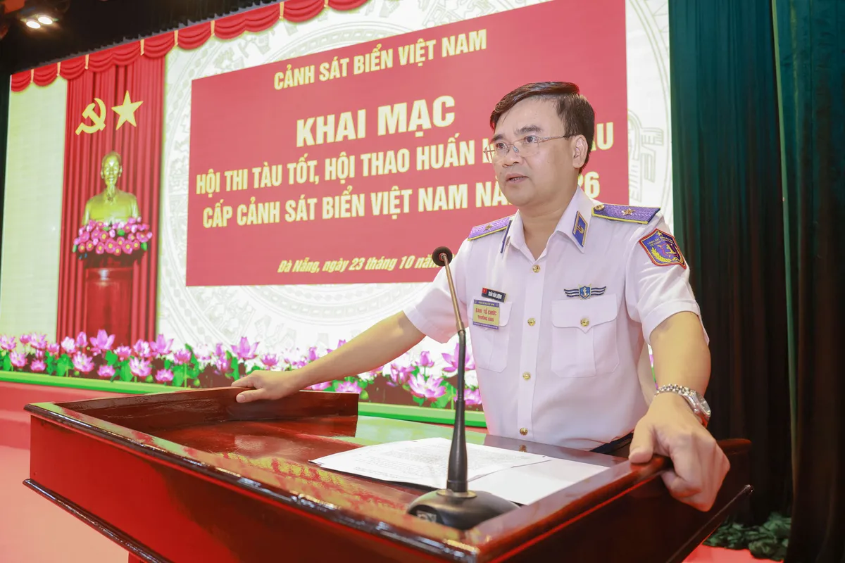 Khai mạc Hội thi tàu tốt, Hội thao huấn luyện tàu cấp Cảnh sát biển Việt Nam năm 2026 khu vực II - Ảnh 3.