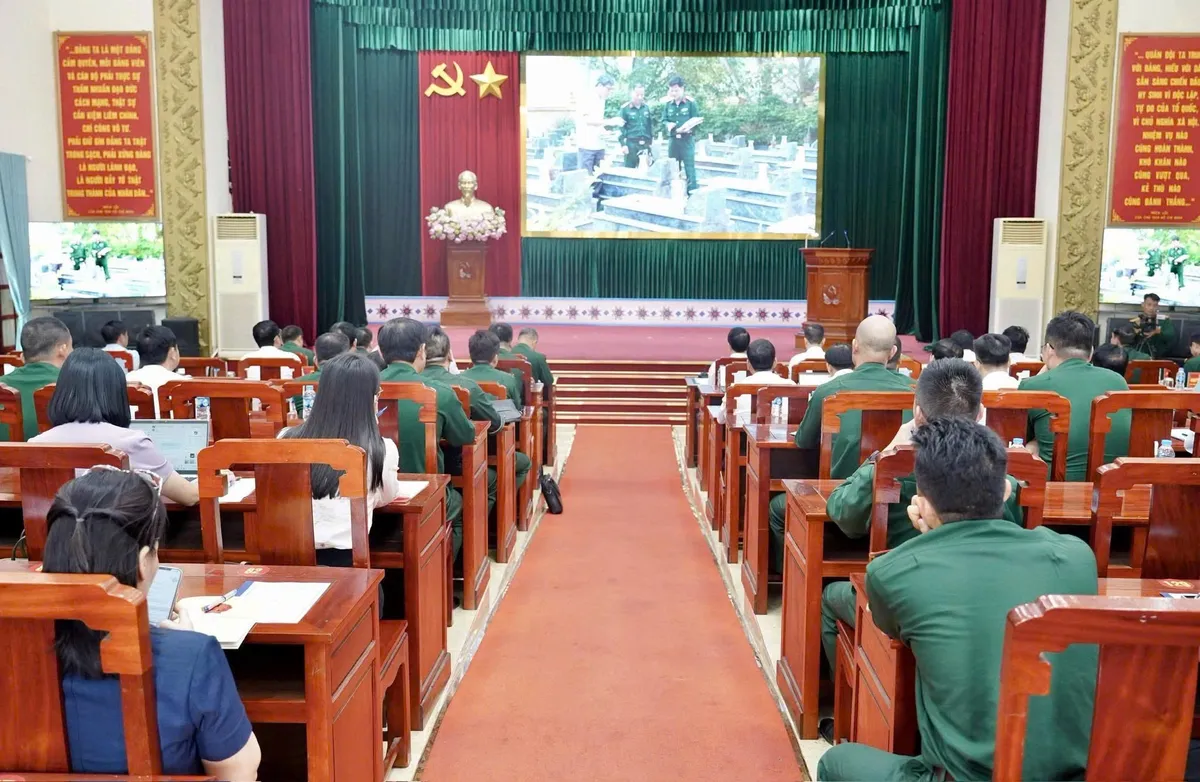 Th&aacute;i Nguy&ecirc;n ho&agrave;n th&agrave;nh 100% việc lấy mẫu sinh phẩm mộ liệt sĩ chưa x&aacute;c định danh t&iacute;nh - Ảnh 1.
