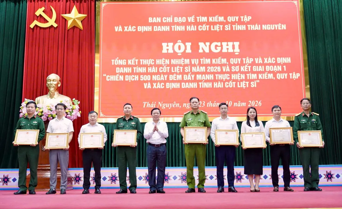 Th&aacute;i Nguy&ecirc;n ho&agrave;n th&agrave;nh 100% việc lấy mẫu sinh phẩm mộ liệt sĩ chưa x&aacute;c định danh t&iacute;nh - Ảnh 3.