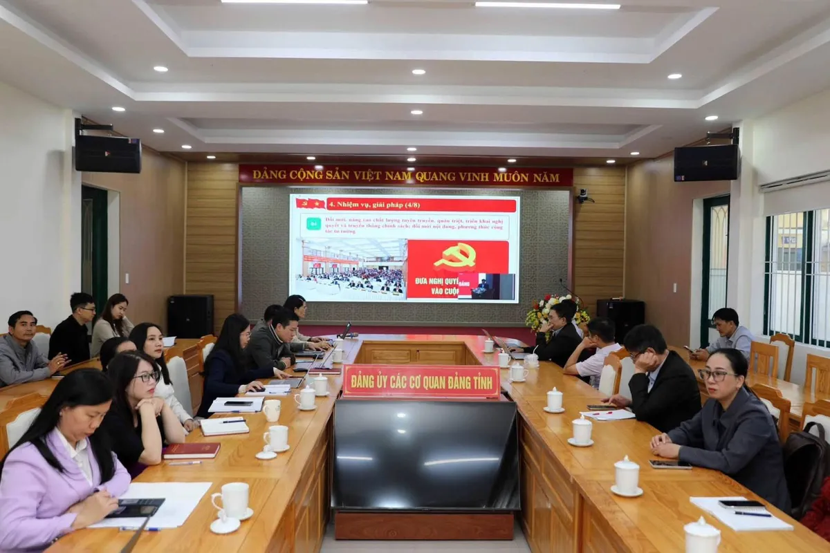 Xây dựng nền hành chính trong các cơ quan đảng hiện đại, chuyên nghiệp, tinh gọn, kỷ luật - Ảnh 1.