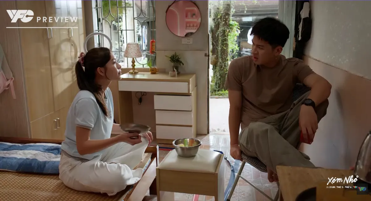 Xóm nhỏ - Tập 3: Trâm và Phong chia phòng sống chung - Ảnh 4.