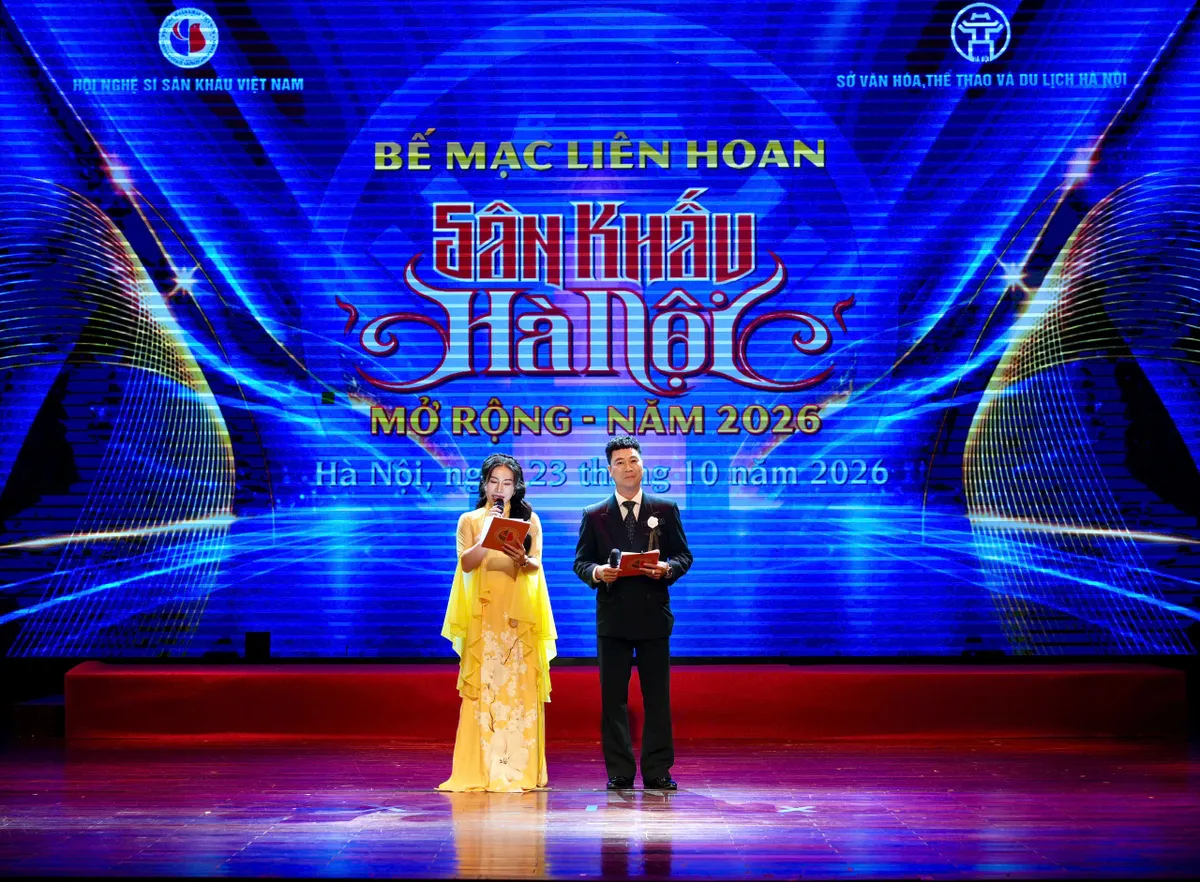 Bế mạc Liên hoan Sân khấu Hà Nội mở rộng năm 2026: Vinh danh những tác phẩm xuất sắc nhất - Ảnh 1.