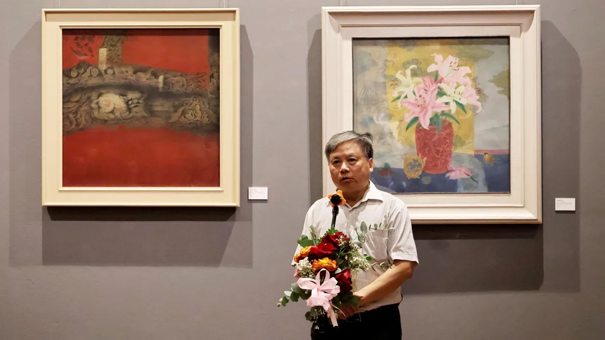 Triển lãm mỹ thuật "Ngũ hình 3": Cuộc hành trình thăng hoa của nghệ thuật tạo hình- Ảnh 1.