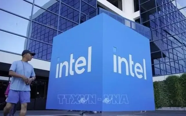 Trụ sở Intel tại Santa Clara, California, Mỹ. Ảnh: THX/TTXVN