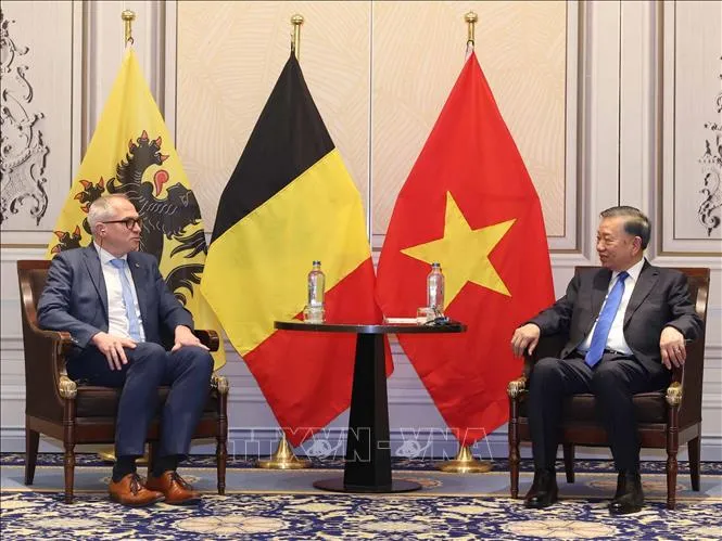 Việt Nam và vùng Flanders (Bỉ) thúc đẩy hợp tác cảng biển, công nghệ cao - Ảnh 1.
