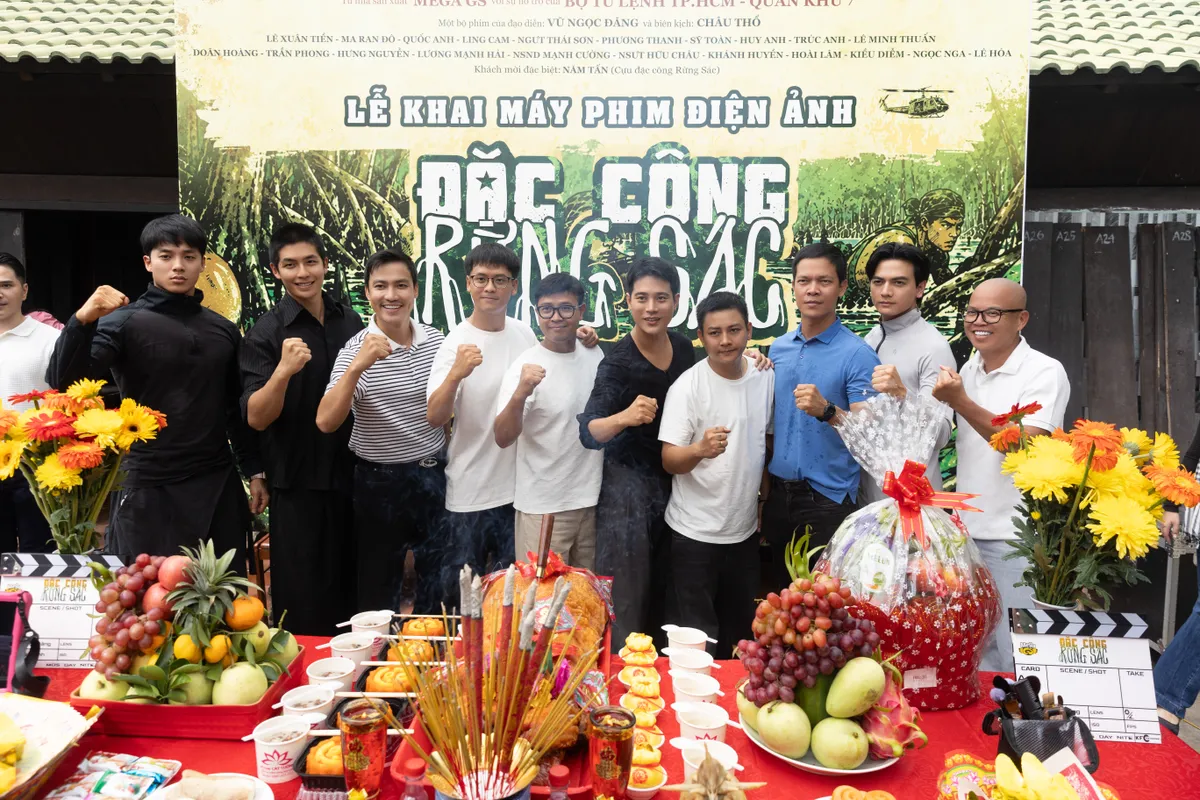 Lê Xuân Tiền, Quốc Anh, Ma Ran Đô góp mặt phim "Đặc công Rừng Sác" - Ảnh 3.