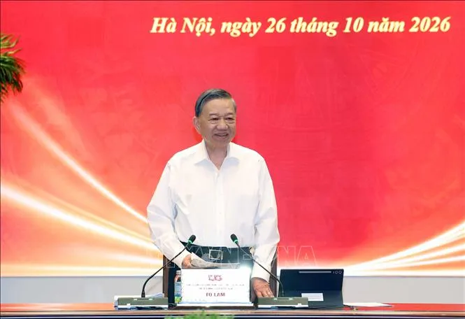 Tổng Bí thư, Chủ tịch nước Tô Lâm chủ trì Phiên họp về đối ngoại và hội nhập quốc tế - Ảnh 2.