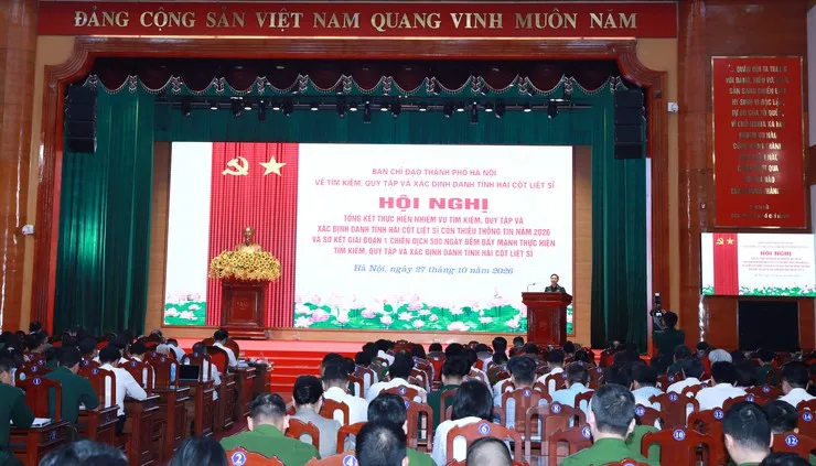 Hà Nội hoàn thành giai đoạn 1 Chiến dịch “500 ngày đêm” tìm kiếm hài cốt liệt sĩ - Ảnh 1.