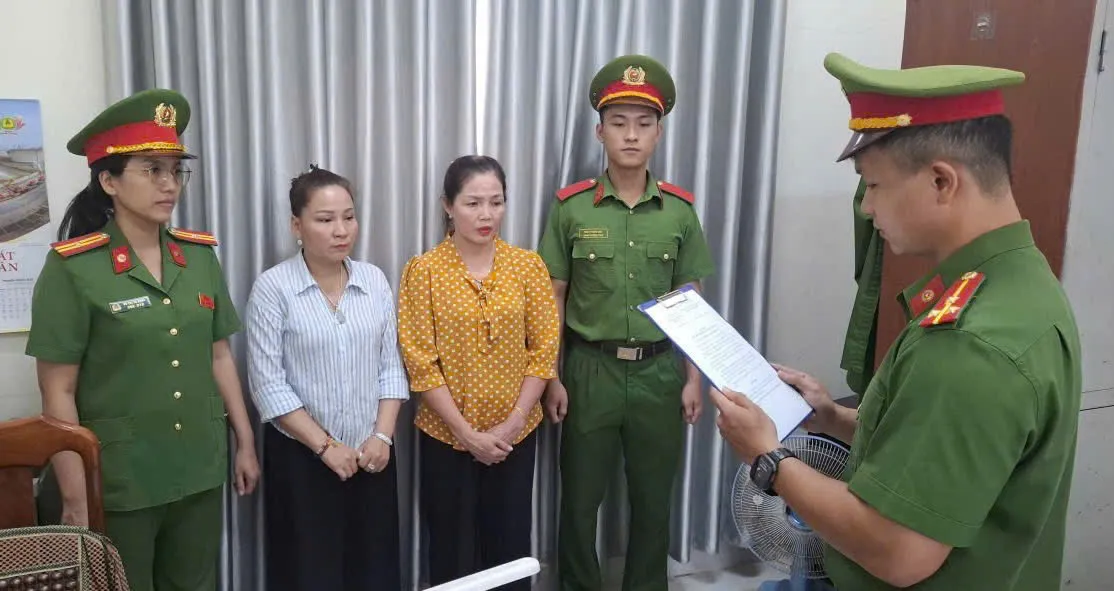 Khởi tố thêm 2 phụ nữ trong vụ cưỡng đoạt tài sản từ tranh chấp tiền đặt cọc - Ảnh 1.