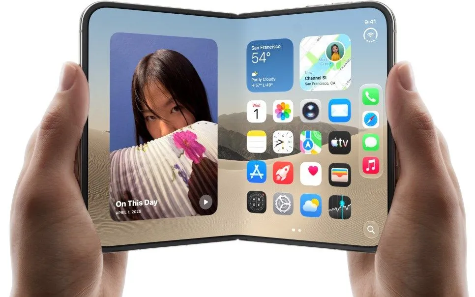 Apple ra mắt iPhone gập đầu tiên. Ảnh: Apple